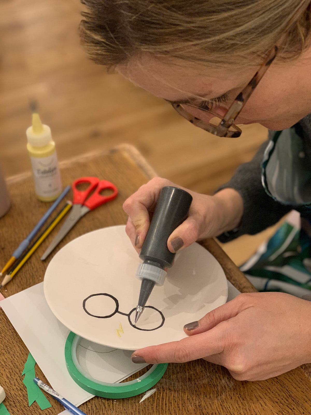 Session peinture sur céramique - Spécial école des sorciers - Paris 14