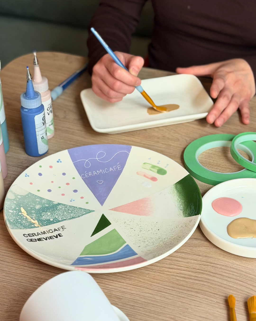 Atelier de peinture sur mug chez Lyf Gambetta - Samedi 13/06