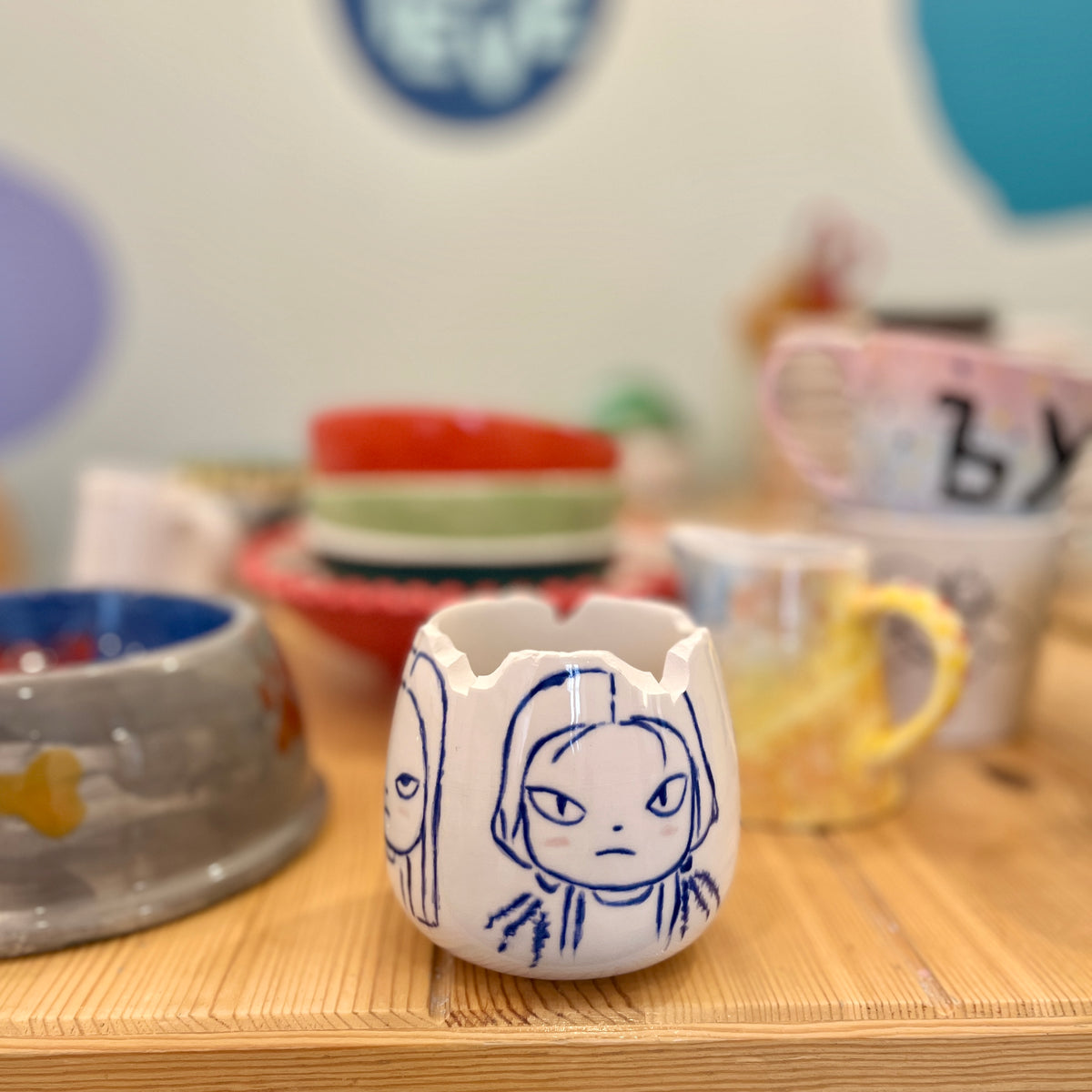 Session libre peinture sur céramique - UPCYCLING - Versailles