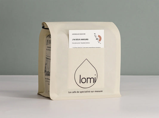 Café en grains « J’ai Deux Amours » – Lomi 250g