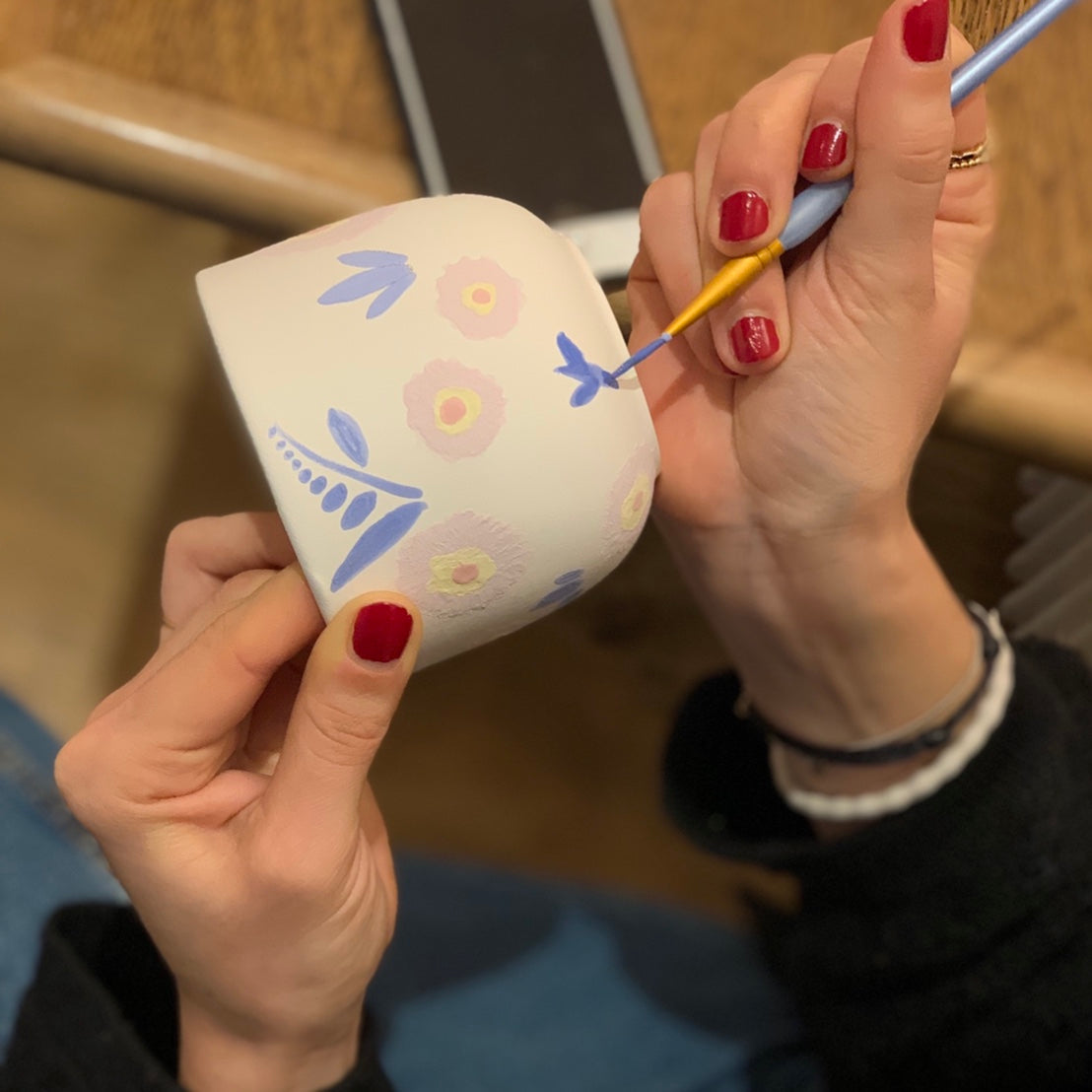 Session libre de peinture sur céramique jusqu'à la taille L - Paris 14