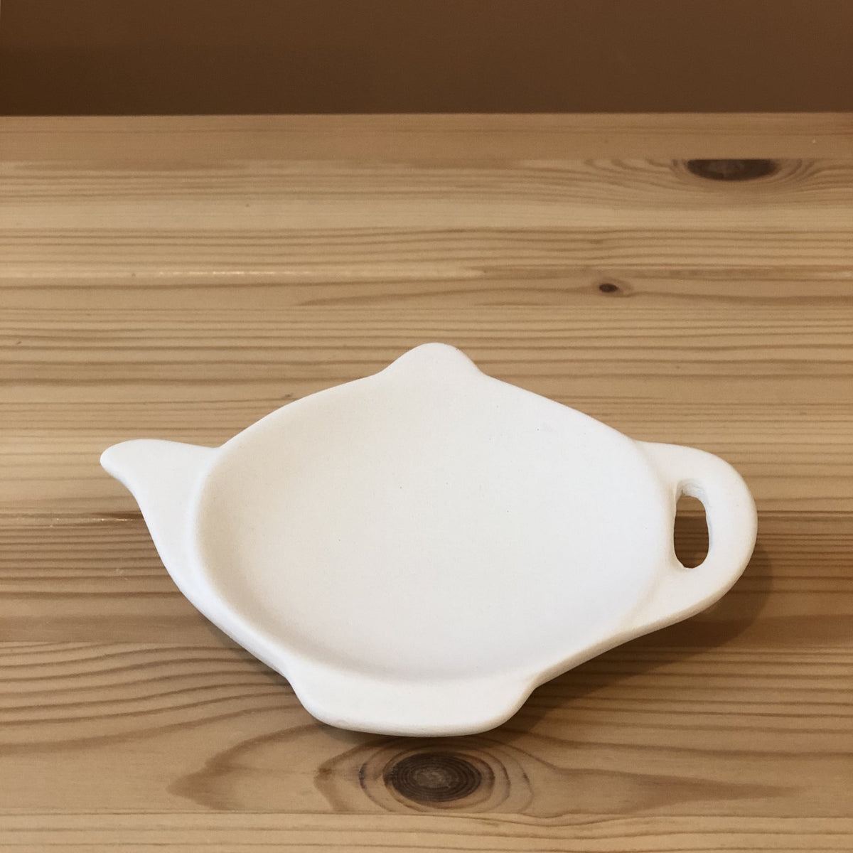 Céramique à décorer - Repose sachet de thé
