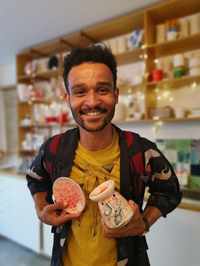 Spécial étudiants - Atelier peinture sur céramique - Paris 14